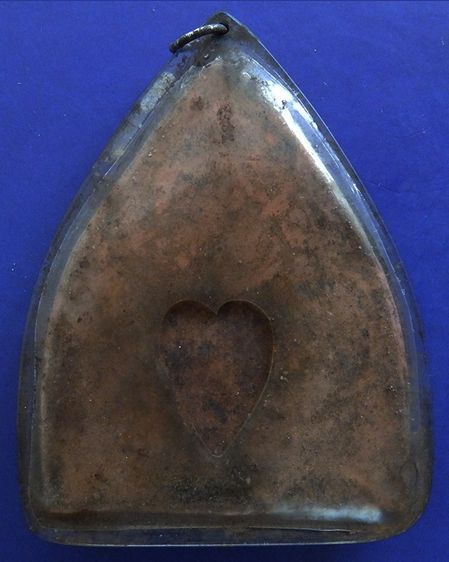 พระเนื้อดินพิมพ์พระโมคลา สารีบุตร หลวงพ่อน้อย วัดธรรมศาลา ปี 2505-06 รูปที่ 2