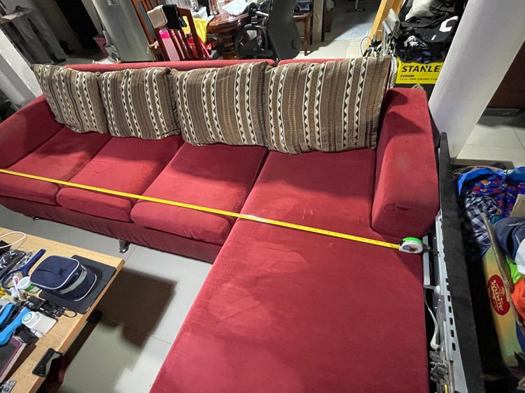 ขายโซฟาชุด รูปตัวแอล3ที่นั่ง 1 นอน รูปที่ 5