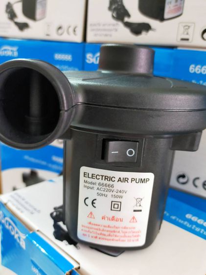  ปั้มลมที่สูบลมจ้า สูบของเล่น สระน้ำ ที่นอน เรือยาง ตุ๊กตา ลูกบอลและอื่นๆ เก้บปลายทาง รูปที่ 6
