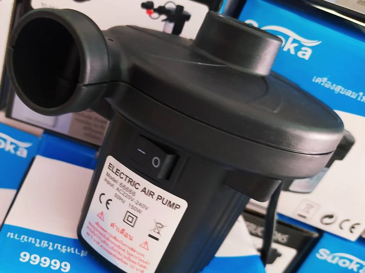  ปั้มลมที่สูบลมจ้า สูบของเล่น สระน้ำ ที่นอน เรือยาง ตุ๊กตา ลูกบอลและอื่นๆ เก้บปลายทาง รูปที่ 2