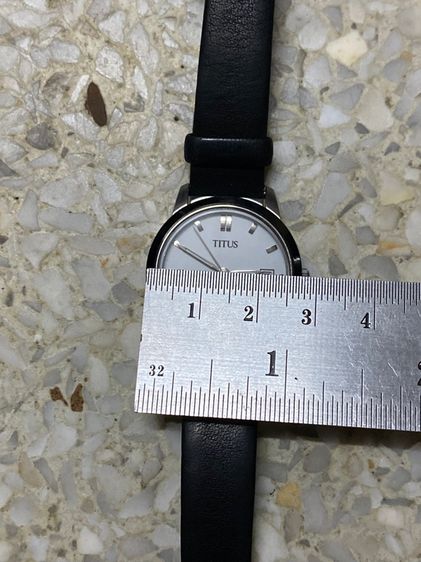นาฬิกายี่ห้อ TITUS  ติตัส ของแท้มือสอง สแตนเลสสายเดิม  850฿ รูปที่ 7