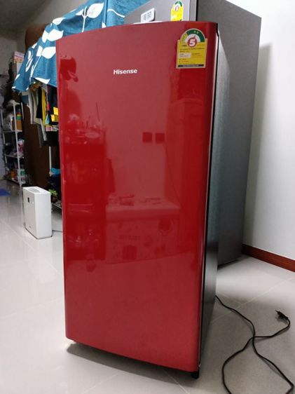 ตู้เย็น 1 ประตู ตู้เย็น Hisense 1 ประตู ( 5.9 คิว, สีแดง) รุ่น RR195D4AR1
ซื้อมาเมื่อเดือน พ.ย. 65 ขอมารับเองได้ แถวๆ SCG บ้านโป่งนะครับ
