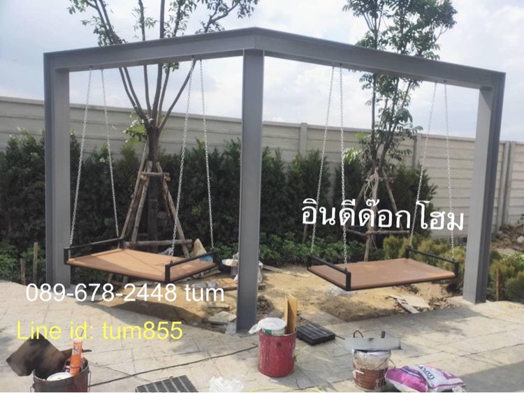 รับผลิตศาลานั่งเล่น ชิงช้า  รูปที่ 15