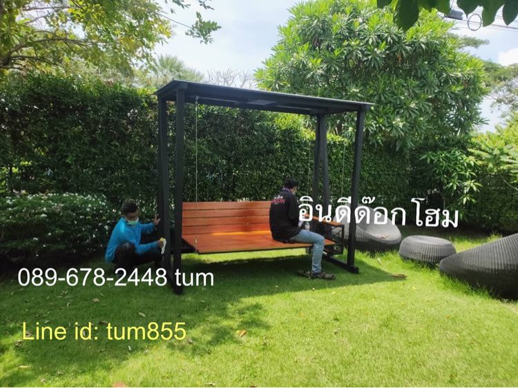 รับผลิตศาลานั่งเล่น ชิงช้า  รูปที่ 5