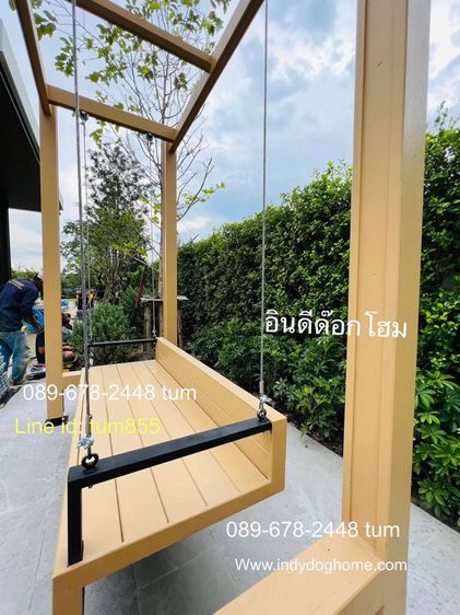 รับผลิตศาลานั่งเล่น ชิงช้า  รูปที่ 12