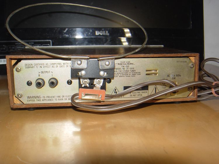 REALISTIC TM-150 Mini Stereo Tuner รูปที่ 4