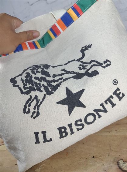 กระเป๋า IL BISONTE Tote Bag ครับ รูปที่ 5