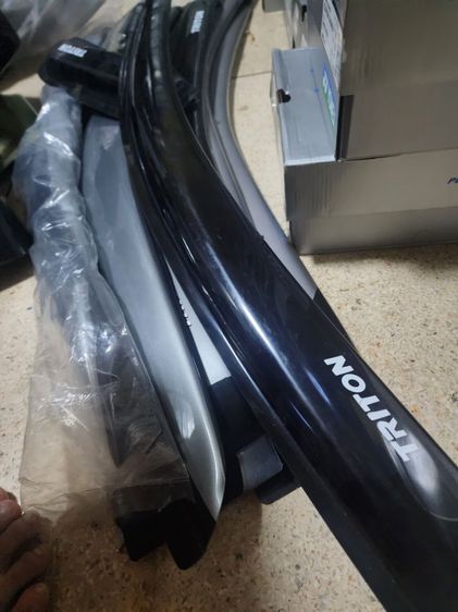 กันสาด Mitsubishi Triton Cab  🛻 2ประตู รุ่นปีเก่า สินค้าใหม่ รูปที่ 2