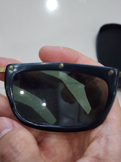 แว่นตา RAYBAN ของแท้ ขอบทอง รุ่นเก่า หายากมาก USA เก่าเก็บ รับประกันแท้ วินเทจ มีโค๊ตครบ เดิมๆ พร้อมกล่อง รูปที่ 9