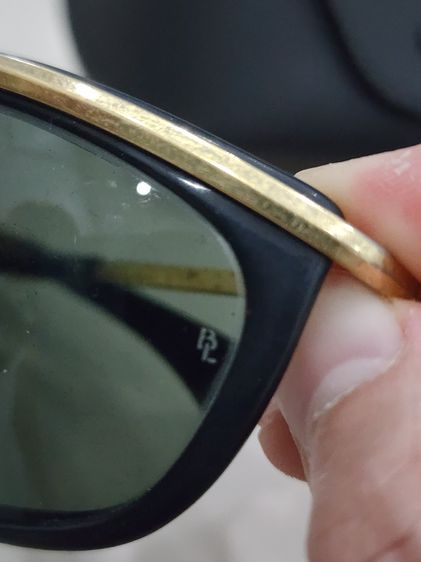 แว่นตา RAYBAN ของแท้ ขอบทอง รุ่นเก่า หายากมาก USA เก่าเก็บ รับประกันแท้ วินเทจ มีโค๊ตครบ เดิมๆ พร้อมกล่อง รูปที่ 5
