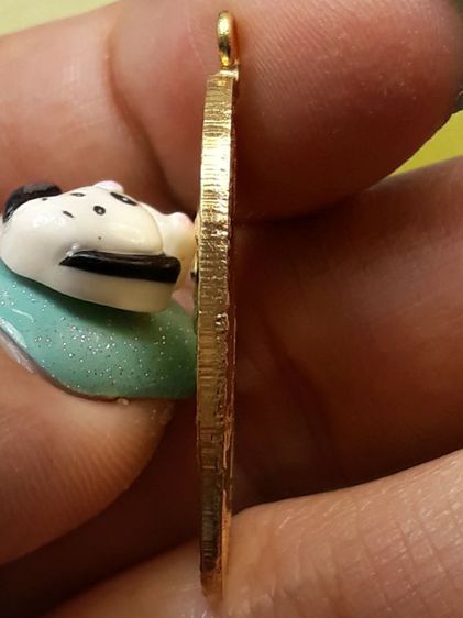 เหรียญหลวงพ่อเหลือ วัดสาวชะโงก กะไหล่ทอง รูปที่ 4