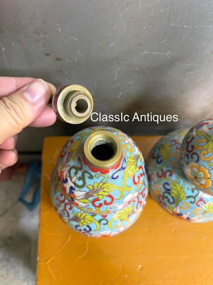 น้ำเต้าทองเหลืองถมปัด รูปที่ 3