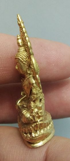 4080-พระพุทธชินราชเนื้อทองเหลือง สวยงามครับ พร้อมกล่อง รูปที่ 8