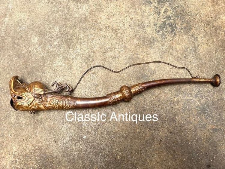 แตร มังกร ทองเหลืองสะสม รูปที่ 4