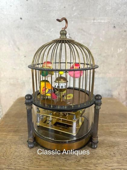 นาฬิกากรงนก ทองเหลืองA2 รูปที่ 2