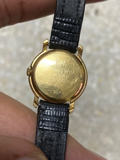 นาฬิกายี่ห้อ Raymond Weil   ควอทซ์สวิส ทองสวยหนา  เรือนผู้ ญ  2200฿ รูปที่ 2