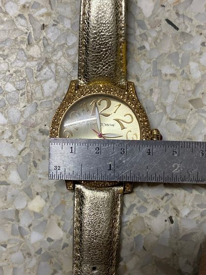 นาฬิกายี่ห้อ XOX Betsey ของแท้มือสอง คริสตัลล้อมเรือนครบ สายเดิม  750฿ รูปที่ 7