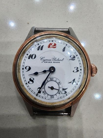 นาฬิกา รุ่นเก่า หน้ากระเบื้อง เก่าเก็บ หายาก เรือนเล็ก เดิมๆ วินเทจ ขอบนาค