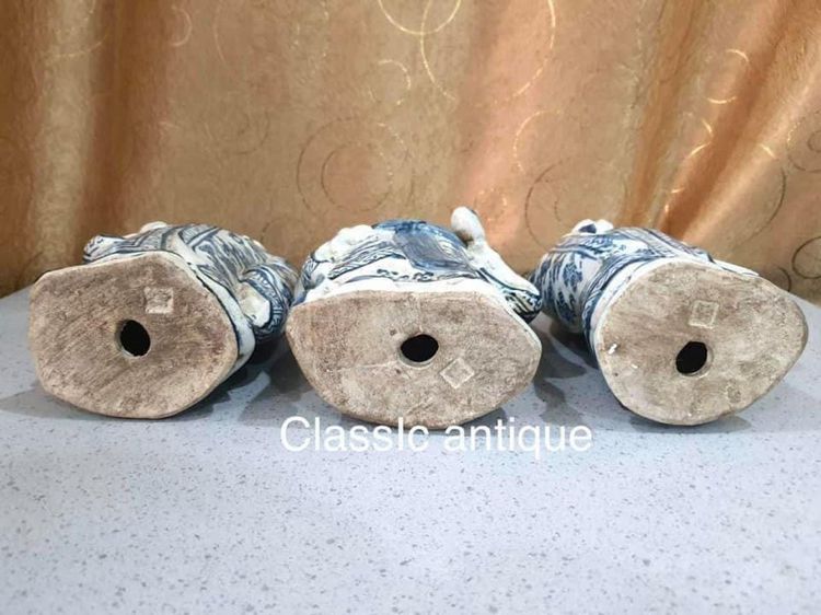 เทพเจ้า ฮกลกซิ่ว กังไส ลายครามสะสม รูปที่ 4