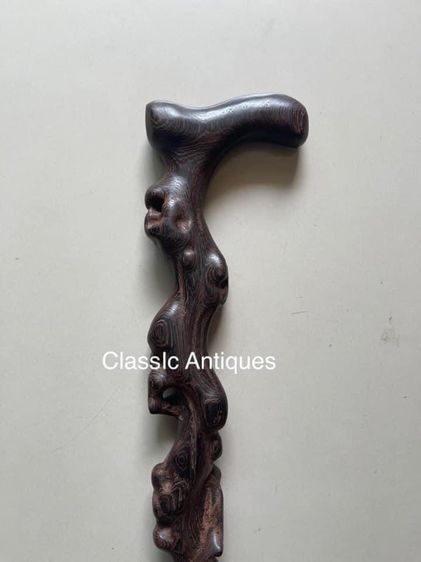 ไม้เท้า ไม้ชิงชันสะสม รูปที่ 2