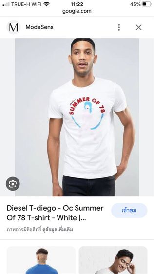 Diesel T-DIEGO - OC Summer of 78 T-Shirt รูปที่ 3