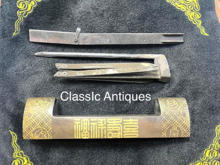 กุญแจจีน ทองเหลืองขนาดกลาง รูปที่ 4