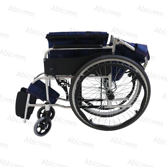 Yuwell รถเข็นผู้ป่วย อลูมิเนียม น้ำหนักเบา ของแท้ รุ่น H030C Yuwell Aluminum Wheelchair Model H030C (รับประกัน 1 ปี) รูปที่ 6