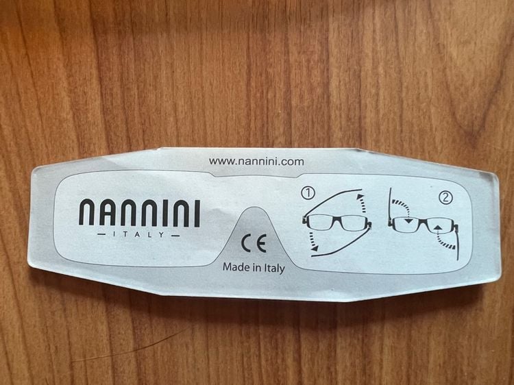 แว่นตา nannini ของแท้ อิตาลี รูปที่ 5