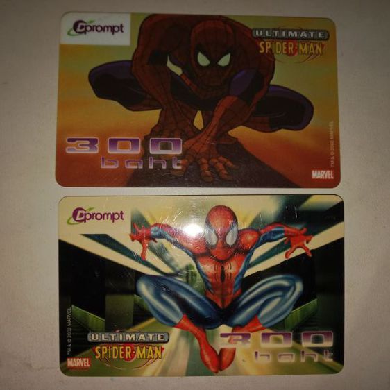 บัตรเติมเงิน ชุด Spider Man รูปที่ 3