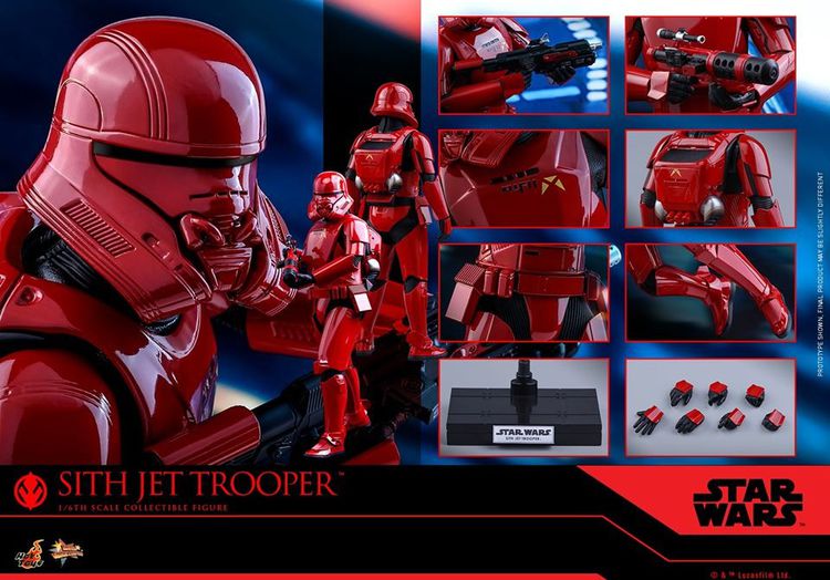 โมเดล MMS562  Hot Toys  Sith Jet Trooper Collectible Figure 