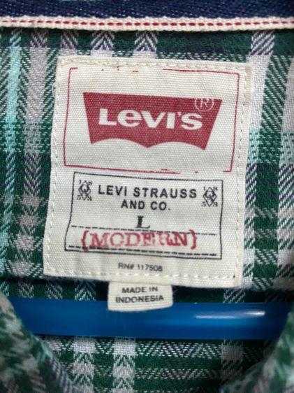เสื้อเชิ้ตLevi’s sizeL รูปที่ 7