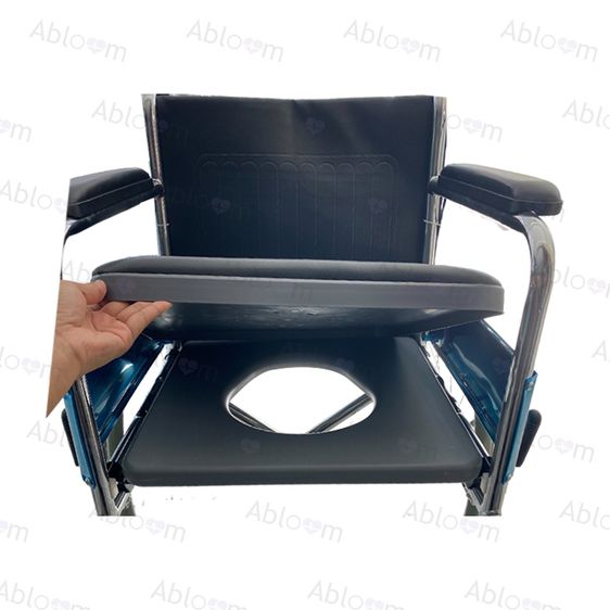 Abloom อะไหล่ เบาะรองนั่ง 2 ชั้น สำหรับรถเข็นนั่งถ่าย Spare parts Seat Cushion for Commode Wheelchair รูปที่ 9