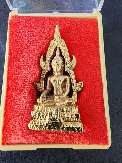 พระพุทธชินราช รุ่นเมตตามหาลาภ จังหวัด พิษณุโลก รุ่นเก่า เก่าเก็บ เดิมๆ พร้อมกล่อง หายาก สร้างน้อย รูปที่ 2