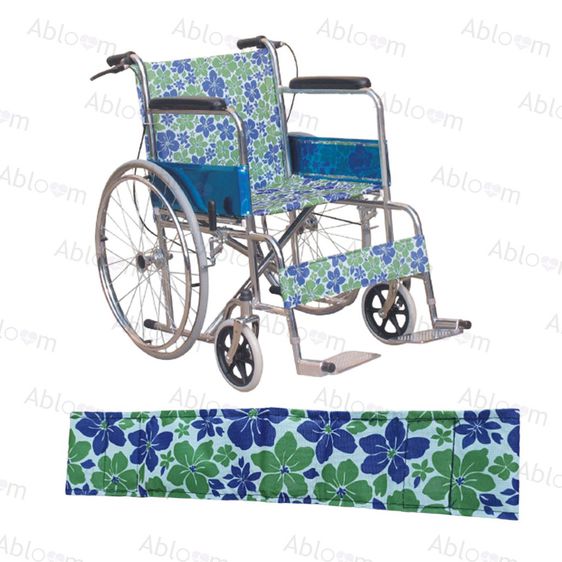 อะไหล่ แผ่นรองน่อง แผ่นรองขา สำหรับ รถเข็น Wheelchair Accessories Calf Strap Leg Strap (มีลายให้เลือก) รูปที่ 3