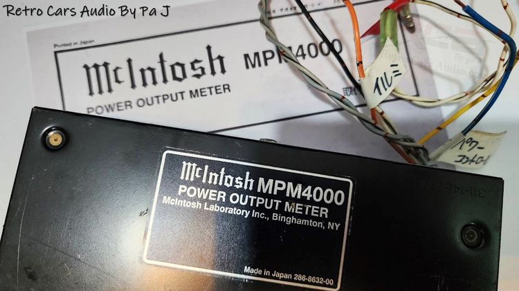 McIntosh MPM4000 マッキントッシュ รูปที่ 3