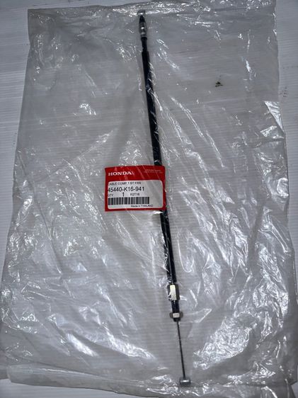 ระบบเบรค มอเตอร์ไซค์ สายเบรคหลังscoopy i สกุปปี้ i คอมบาย แท้ บน รหัส k16