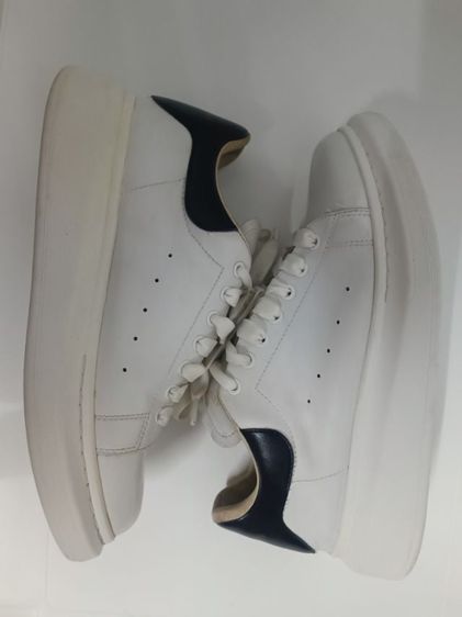 อื่นๆ รองเท้าผ้าใบ หนังสังเคราะห์ UK 8.5 | EU 42 2/3 | US 9 Alexander McQueen สีขาว ดำ