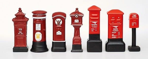 ตู้ไปรษณีย์ไทยมินิ 7 แบบ ใหม่ Mini Post Box รูปที่ 1