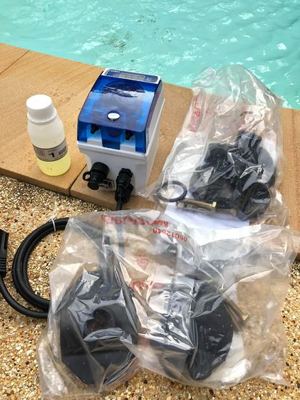 ชุดควบคุมค่าน้ำ PH พร้อมปั้มจ่ายสารเคมีอัตโนมัติในสระว่ายน้ำ รูปที่ 3