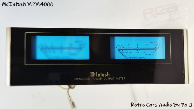 VU Meter McIntosh Power Output Meter รูปที่ 5