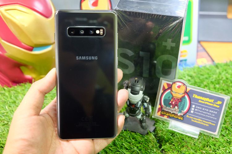 Samsung Samsung S10 128 GB 🥰S10 Plus Ram8 128GB สีดำ สภาพสวย  ✔แบตดี เครื่องศูนย์ไทย ครบกล่อ
