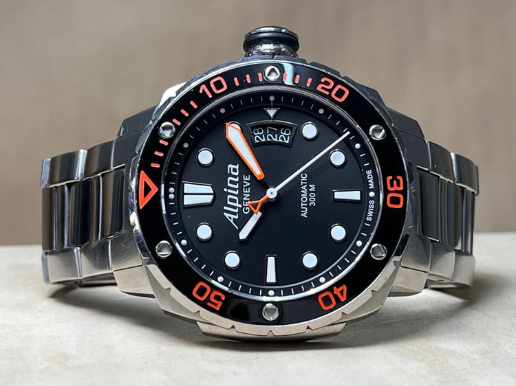 Alpina Extreme Diver 300M Automatic กล่องใบครบ รูปที่ 9
