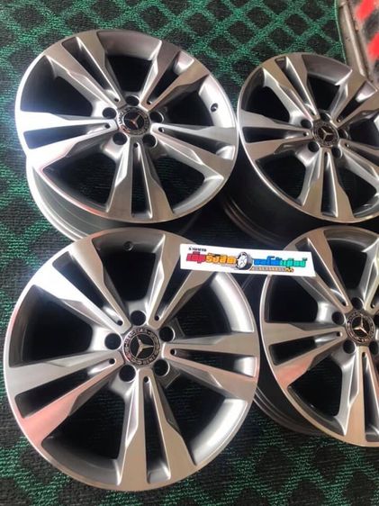ล้อแม็กแท้ขอบ18 BENZ C220d 5รู112 รูปที่ 3