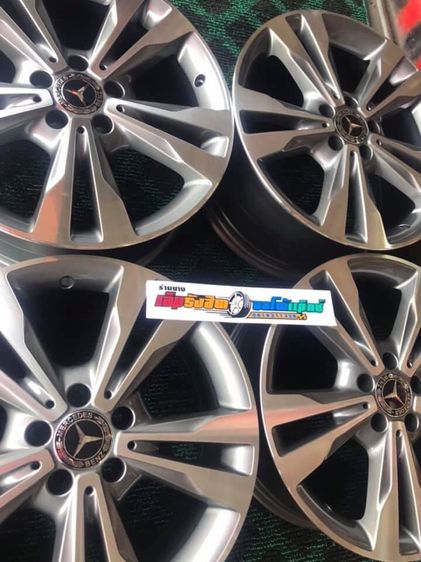 ล้อแม็กแท้ขอบ18 BENZ C220d 5รู112 รูปที่ 11