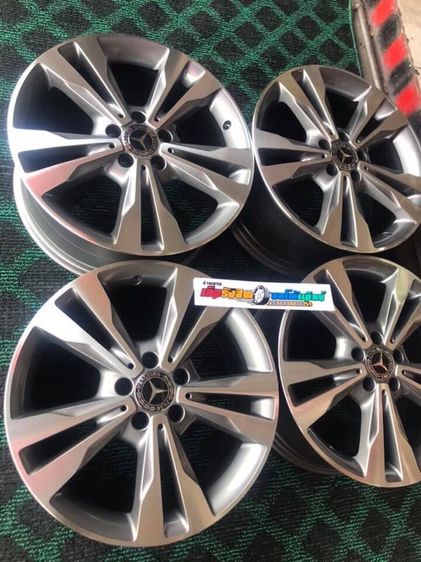 ล้อแม็กแท้ขอบ18 BENZ C220d 5รู112 รูปที่ 9