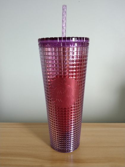แก้วสตาร์บัคส์ ST-DIAGONAL RAINBOW GRID สินค้าใหม่ ส่งฟรี รูปที่ 2