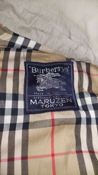 เสื้อโค้ท Burberry สีน้ำตาล  รูปที่ 13