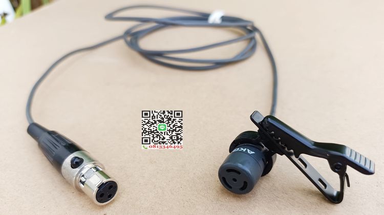 ไมโครโฟนแบบคลิบหนีบปกเสื้อ AKG CK97-C Cardioid Lavalier Condenser Microphone ของแท้ๆ รูปที่ 3