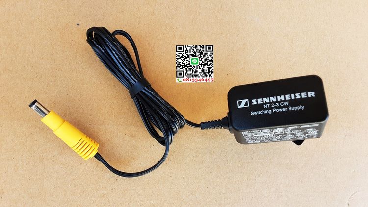 อแดปเตอร์ หม้อแปลง Adaptor Sennheiser Switching Wireless Receiver Microphone Sennheiser NT 2-3 CW ของแท้ๆ  รูปที่ 2