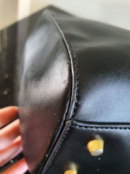 กระเป๋าถือ marja kurki สีดำอะไหล่ทอง รูปที่ 16